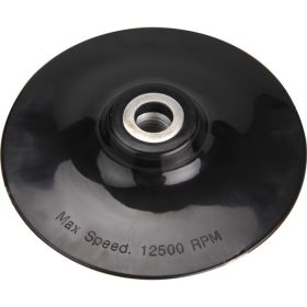   EXTOL CRAFT gumitányér sarokcsiszolóhoz; 115mm, M14, kemény, max. 13.300 ford./perc
