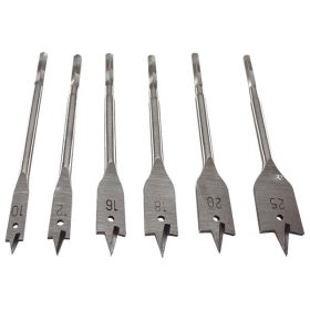   EXTOL CRAFT központmaró fához; 6db, 10-12-16-18-20-25mm, műanyag tartóban