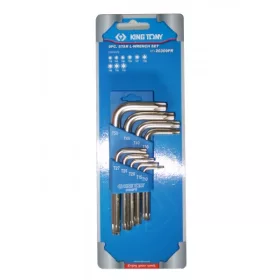  9 részes torxvégű. imbuszkulcs készlet T10-T50.   20309PR