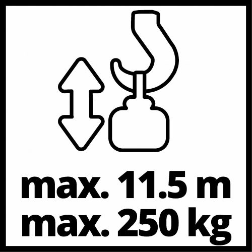 Einhell TC-EH 500 elektromos emelő