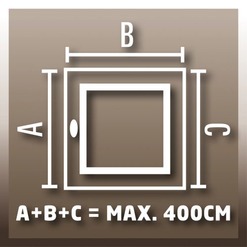 Einhell Hot Air Stop ablakszigetelés mobil klímához mobil klíma tartozék