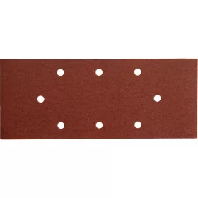   EXTOL PREMIUM csiszolópapír, lyukas klt. 10db, 93×230 mm, 8 db lyukkal, P80, 407114, 407115-höz