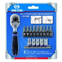 1/4" kézi bitfej készletek