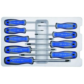 9 részes csavarhúzó készlet furatos torx 30309PR