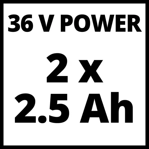 Einhell GE-CM 36/33 Li Kit (2*2,5 Ah) akkus fűnyíró