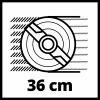 Einhell GE-CM 36/36 Li Kit (2x4,0Ah) akkus fűnyíró