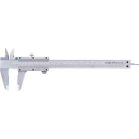   EXTOL PREMIUM tolómérő INOX (mélységmérővel) ; 0,05×150mm