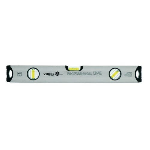 VOREL vízmérték, 3 libella, (alu.) 1,0 mm/m pontos; 1500mm