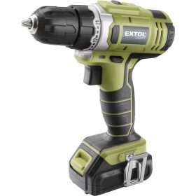   EXTOL CRAFT akkus fúrócsavarozó, 12V, Li-ion, 1db 1300 mAh akku