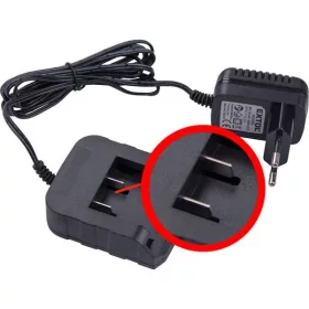   EXTOL akkutöltő ÚJABB TÍPUSÚ 12V 402400 és 402401 Li-ion akkuhoz, 3 SARU, töltési idő: 4,5 óra