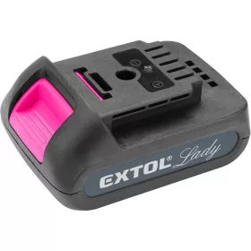   EXTOL tartalék akku 12V Li-ion, 402403 géphez; 2000mAh, Extol Lady