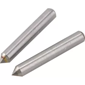   EXTOL tartalék gravírozó fej, 2 db, a 404130 mini gravírozó géphez; volfrám-karbid (vídia), 3,1×21 mm