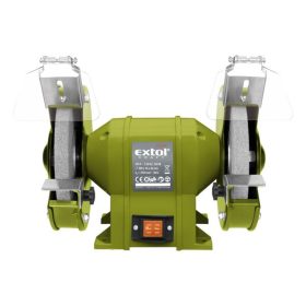   EXTOL CRAFT kettős köszörűgép 350W, száraz, 200×16×20mm; 2950 ford/perc, P36, P80, 11kg