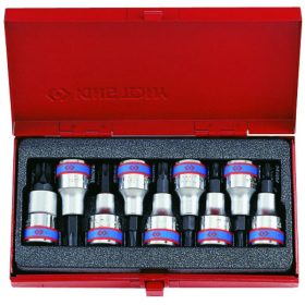 9 részes 1/2˝-os torx bitfej készlet L=55mm  4109PR