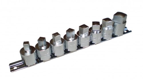 8 részes 1/2"-os négyszög dugókulcs készlet 8-19mm   4118MR