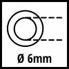 Einhell Fonatos magasnyomású tömlő 1/4" 10 m kompresszor tartozék