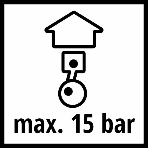 Einhell Fonatos agasnyomású tömlő 1/4" 15 m kompresszor tartozék