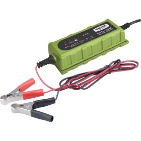   EXTOL CRAFT akkutöltő, autós, mikroprocesszoros, intelligens; 1 Amp, 4-100Ah, DC 12V/6V