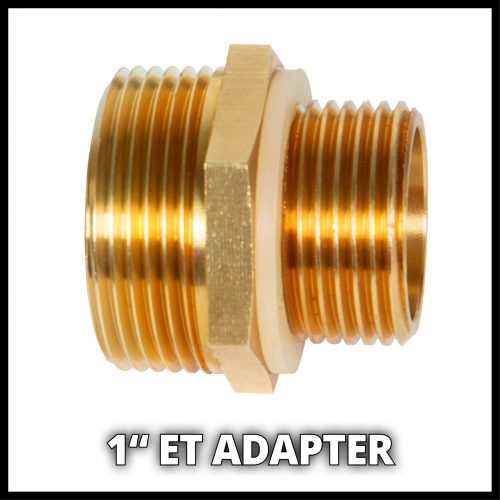 Einhell Tömlő 7 m, sárgaréz csatlakozóval víztechnikai tartozék