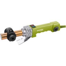   EXTOL CRAFT műanyagcső hegesztő gép, 1070W, 3 fej, 240-300°C, pontosság: +/-5 °C