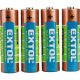 EXTOL ENERGY elem klt. 4 db, alkáli, 1,5V, méret: AA (LR6); hosszú étettartam, bliszteren