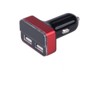   EXTOL ENERGY autós töltő, szivargyujtó / dupla USB, 1,0A+3,4A/ 37W, kábel nélkül