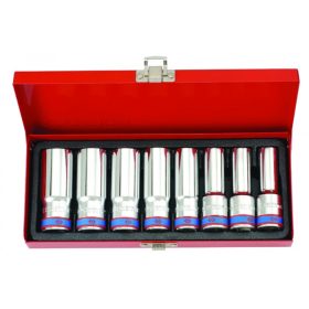   8 részes 1/2˝-os kézi hosszú dugókulcs készlet 12*  4208MR