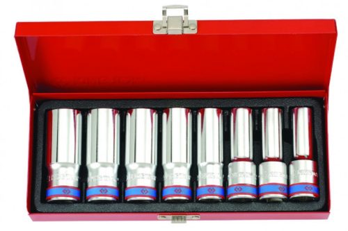 8 részes 1/2˝-os kézi hosszú dugókulcs készlet 12*  4208MR