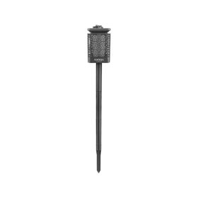   EXTOL LIGHT éjszakai, kerti LED lámpa, láng hatású, napelem+szenzor, Ni-Mh akku, 600mAh, leszúrható+falra szerelhető, 66cm, IP44