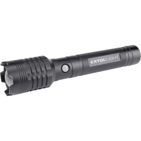   EXTOL LIGHT LED lámpa, 60 W COB LED; 4000 Lm, ALU ház, zoom, USB újratölthető Li-ion akkus, 4000 mAh, Power Bank funkció