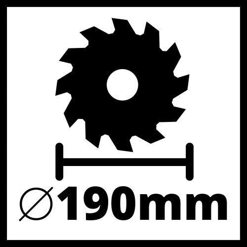 Einhell TE-CS 190/1 kézi körfűrész
