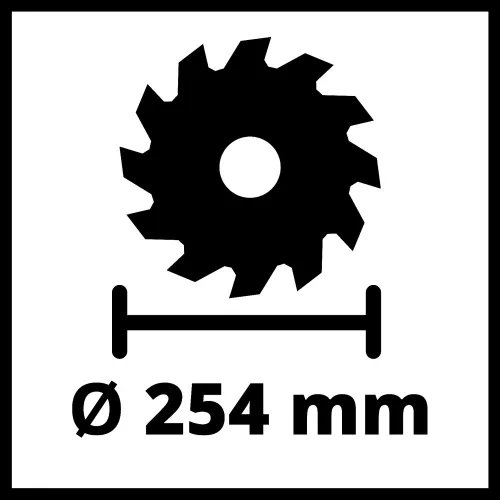 Einhell TC-TS 254 eco asztali körfűrész