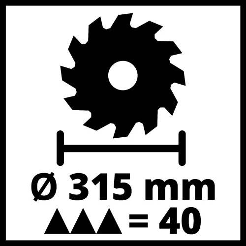 Einhell TC-TS 315 U asztali körfűrész