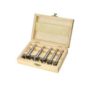   EXTOL CRAFT pánthelymaró készlet 5db-os (fadobozban); 15, 20, 25,30,35mm, befogás 8 ill. 9,5 mm