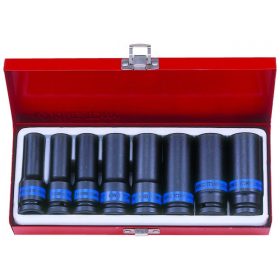 8 részes 1/2˝-os gépi hosszú dugókulcs készlet 4410MP