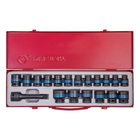   19 részes 1/2˝-os gépi dugókulcs készlet (10-32mm)  4419MP