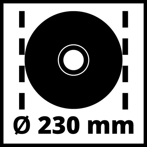 Einhell TE-AG 230 sarokcsiszoló
