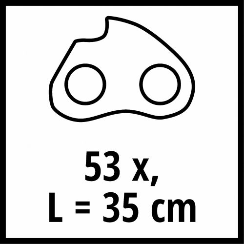 Einhell Fűrészlánc 35 cm láncfűrész tartozék