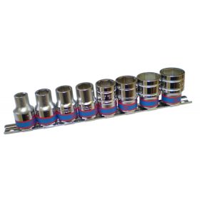   8 részes 1/2˝-os kézi dugókulcs készlet 10-22mm 6* 4510MR