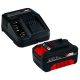 Einhell 4,0Ah 18V Power-X-Change Starter-Kit akku+töltő