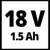 Einhell TE-CD 18/2 Li Kit (2x1,5Ah) akkus fúró-csavarozó