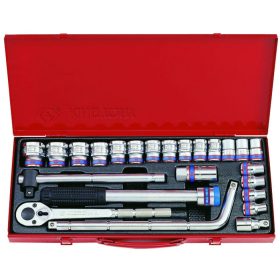 24 részes 1/2˝-os kézi dugókulcs készlet 6*   4533MR