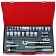 33 részes 1/2˝-os kézi dugókulcs készlet 6* 4534MR