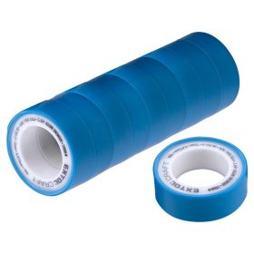   EXTOL CRAFT tőmítő szalag klt., teflon, 10 db, (PTFE), 0,075×12mm×10m, EN 751-3, WRAS, ivóvízhez