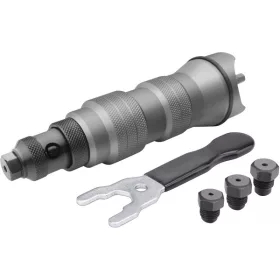   FORTUM adapter klt. fúrógéphez, popszegecsekhez, 2,4-3,2-4,0-4,8 mm-es szegecsekhez; 1/4" hatszög befogás, FORTUM
