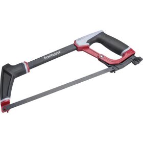   FORTUM fémfűrész; 300mm, acél váz,  ALU + ABS/TPR gumis markolat, erősített, gyorsfeszítő