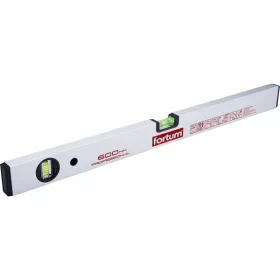   FORTUM vízmérték 0,5mm/m pontos ( alu.), elektronikusan kalibrált libella FORTUM; 400mm