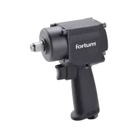   FORTUM légkulcs, 1/2", 610Nm, (Twin Hammer); 10.000 1/min, 170l/min, 6,3 Bar, 1/4" tömlőcsatlakozó, 1,4kg