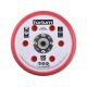 EXTOL tartalék gumi talp 4795038 rotációs csiszológéphez, 6"/150mm, 6+16 db lyuk, tépőzáras, 12.000 f/perc, vastagság:10mm
