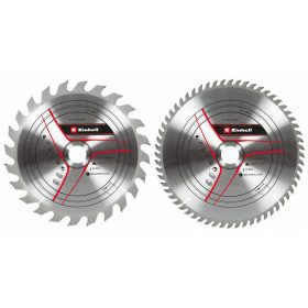   Einhell Fűrészlap 250x30mm, 2 részes, 24 és 60 fogas körfűrész tartozék